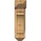 Ekena Millwork Olympic Arts and Crafts Rough Sawn Bracket w/ Offset Brace, Western Red Cedar, 6"W x 14"D x 22"H BKT0604X14X22OLY03RWR - alternate 3